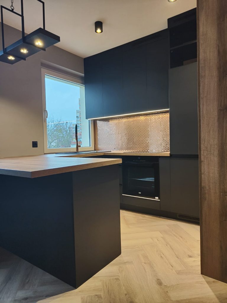 kuchnia - oświetlenia - instalacje elektryczne