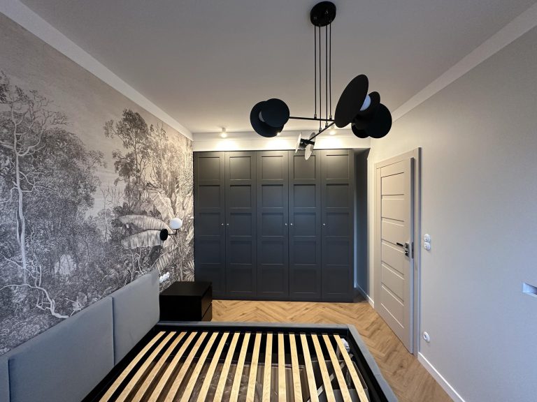 Remont mieszkania - sypialnia - Petrohouse